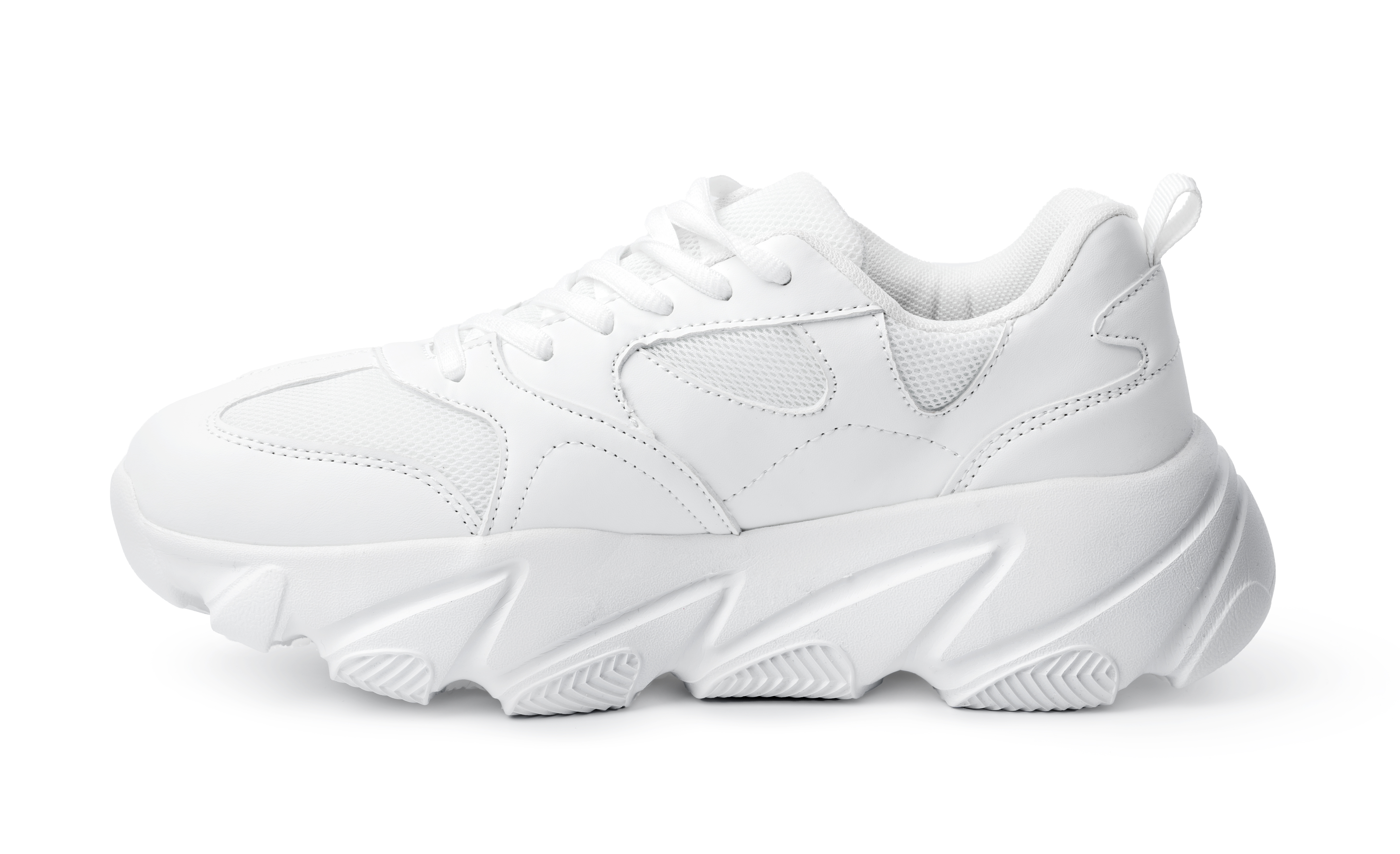 one-white-sneaker-shoe-isolated-white